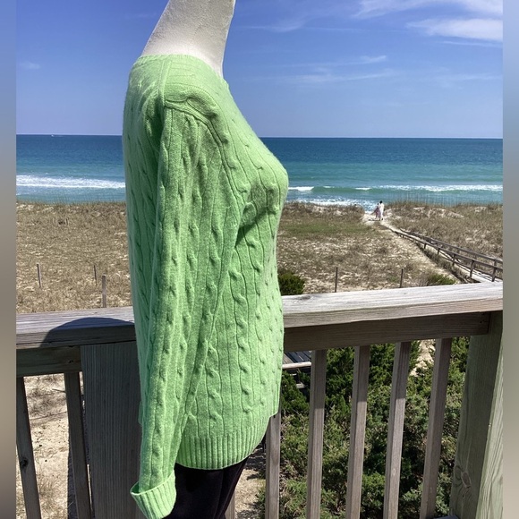 J. Crew Cashmere Cable Knit Sweater - Picture 6 of 10